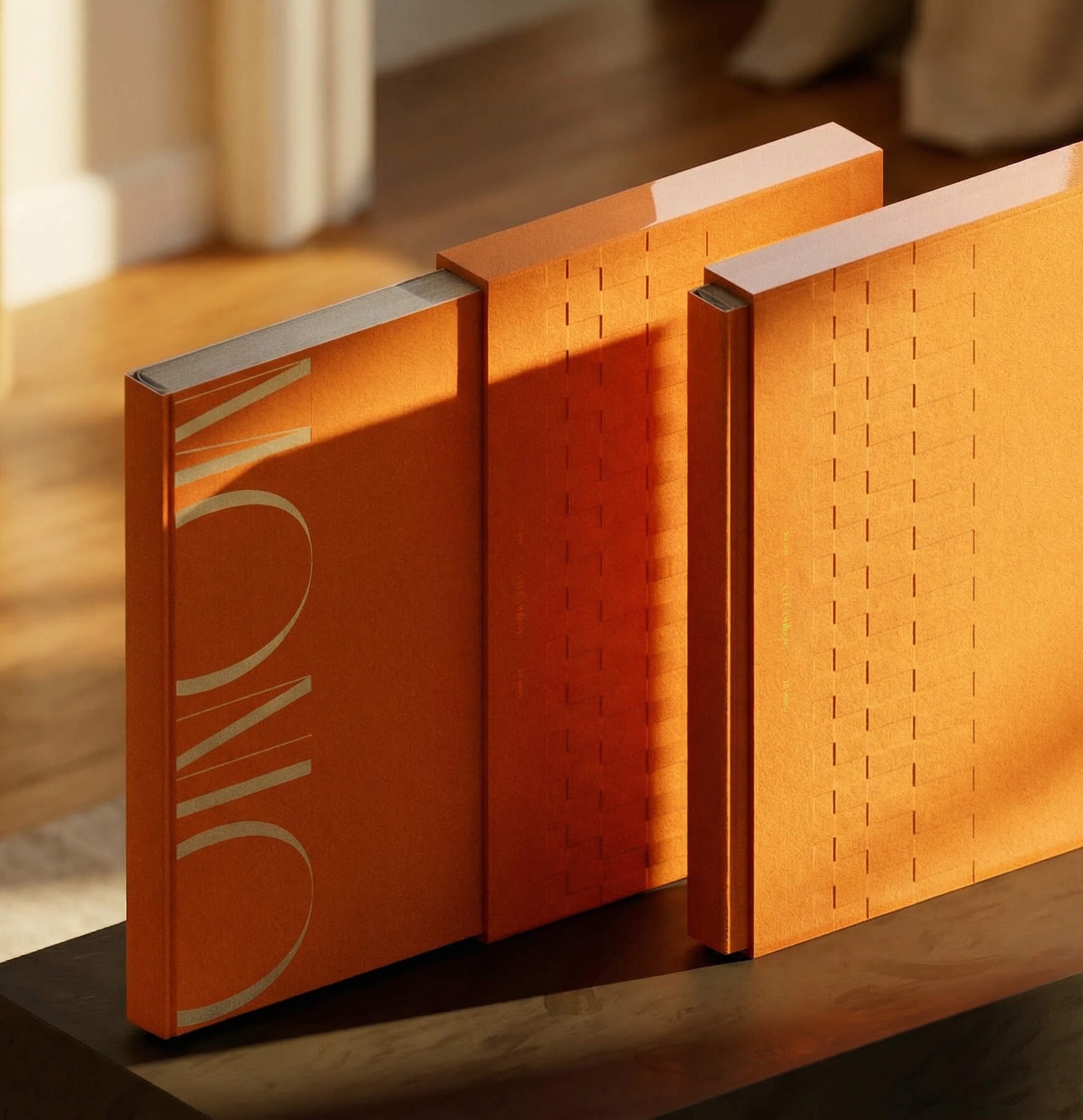 coffret édition limitée pour livre d’art avec fabrication sur mesure